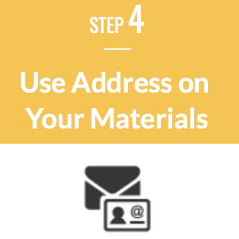 Use Address on Materials
